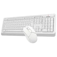 Комплект клавиатура + мышь A4Tech Fstyler FG1012 (белый) фото 3